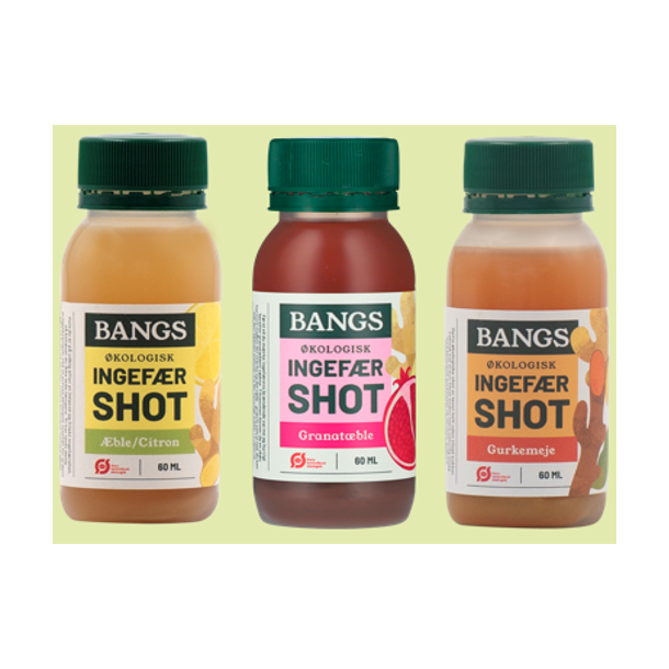 Bangs �KOLOGISK ingef�r shot granat�ble 60 ML