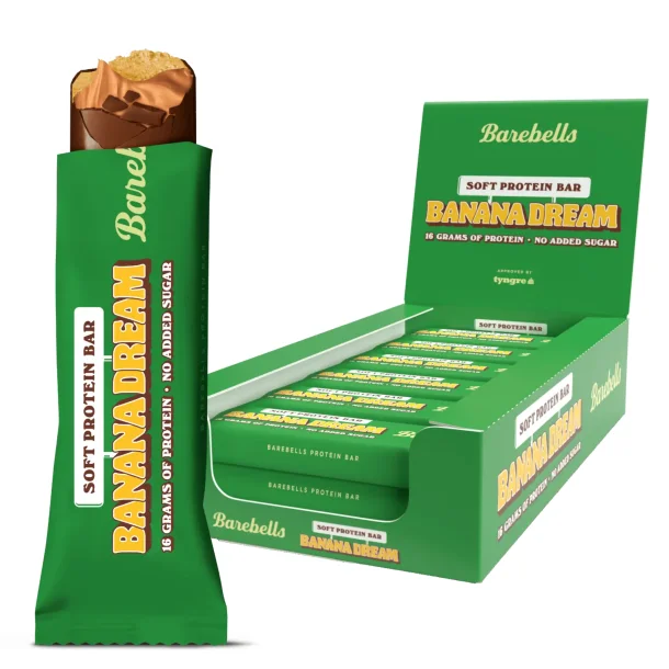 Barebells Soft Protein Bar - Banana Dream (12x 55g)