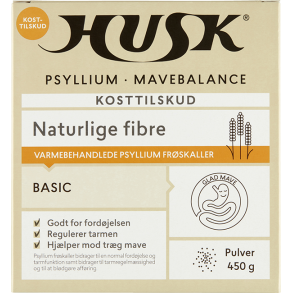 Husk frskaller pulver 450 gr.