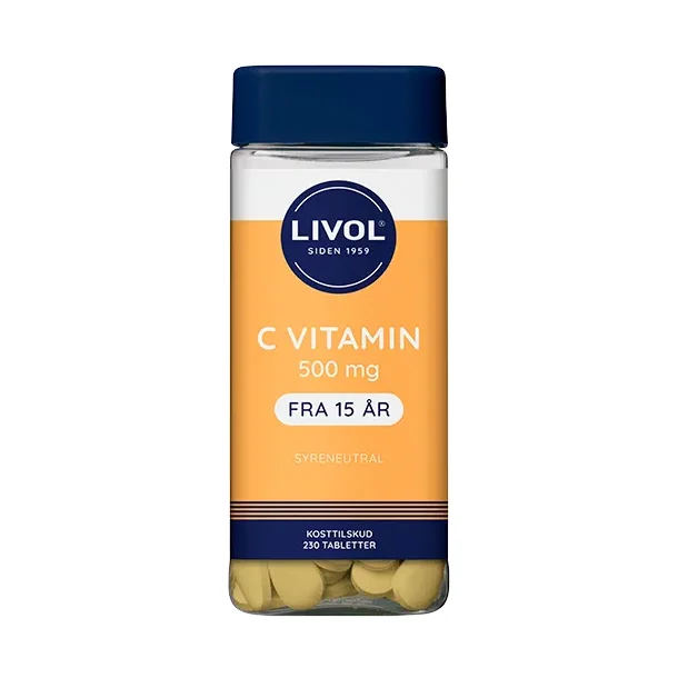 Livol C vitamin  - 230 tabletter