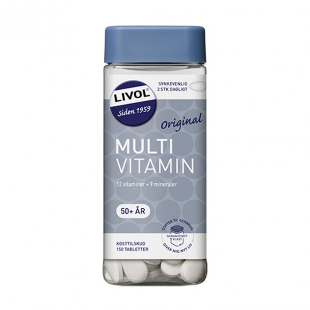 Livol Multi vitamin 50+ 150 stk.