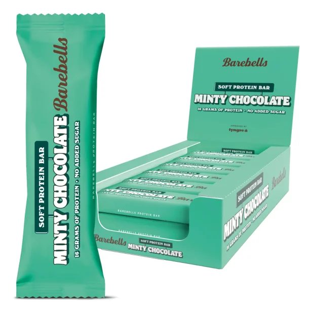 Barebells Soft Protein Bar - Minty Chocolate (12x 55g)