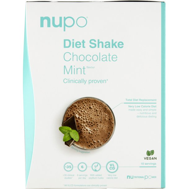 NUPO Diet Shake Choco/Mint 10 breve