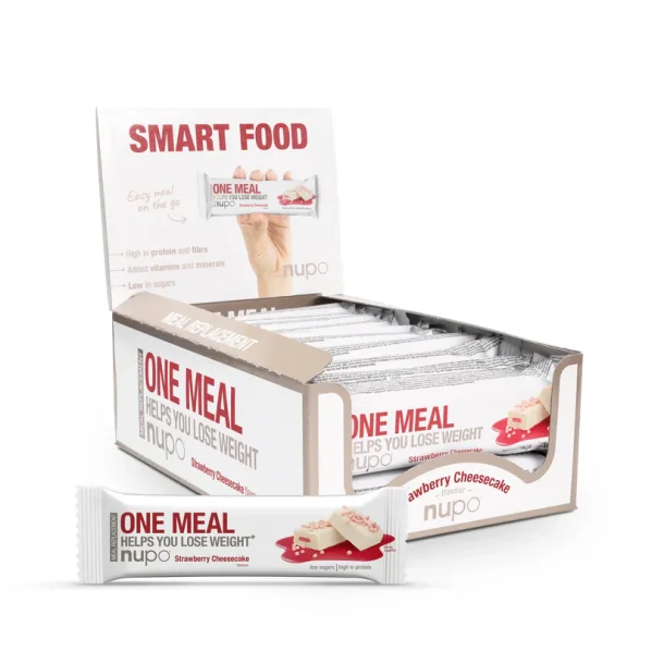 Nupo One Meal Bar  Strawberry cheesecake, 15 mltider.