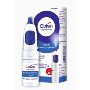 Otrivin nsespray 1 mg/ml. 10 ml.