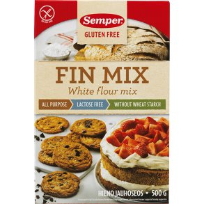 Semper Hvid fin brdmix Glutenfri 500 gr.