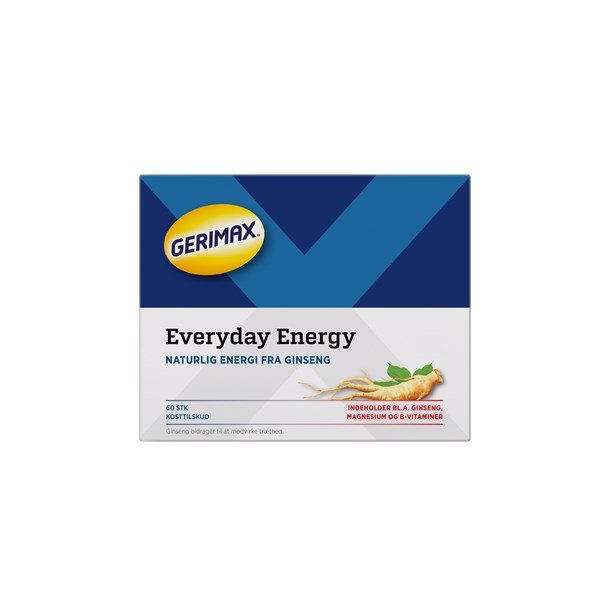 Gerimax Daglig Energi 60 tabletter
