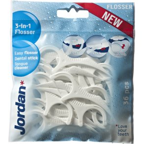 Jordan 3 in 1 easy flosser 36 stk 