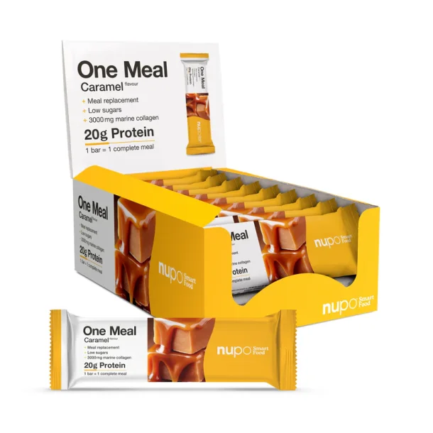 Nupo One Meal Bar � Caramel, 15 m�ltider.