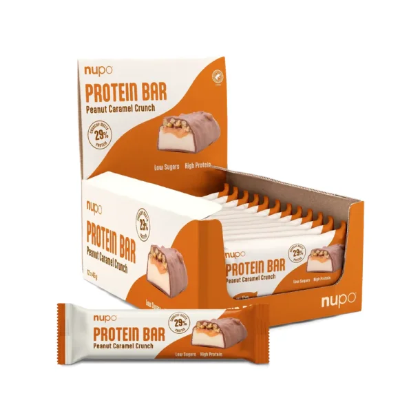 Nupo Proteinbar Peanut Caramel Crunch 12 stk.