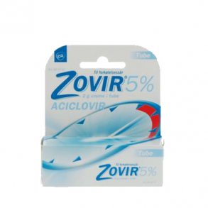 Zovir 5% til forklelsessr 2 gr