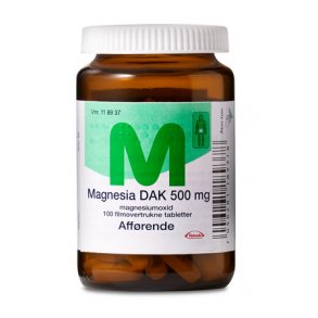 Magnesia DAK 500 mg