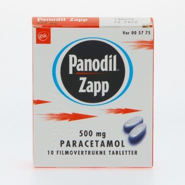 Panodil Zapp 10 stk.